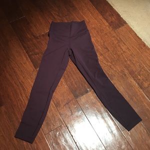 Lululemon High Times with see-through detail